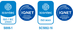 Certificados por ICONTEC